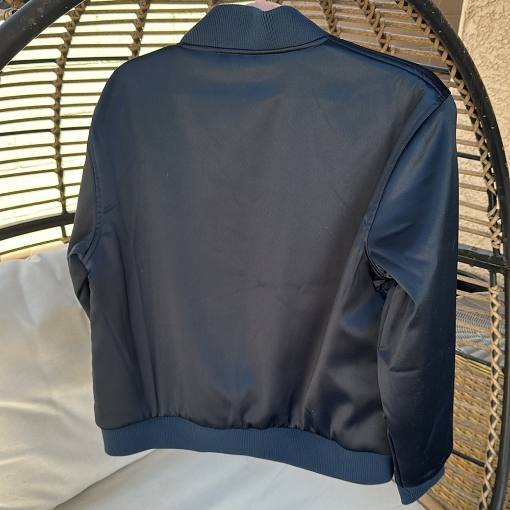 Women’s small Club 33 satin reversible club 33 bomber jacket 💙🔑🔥 - Picture 14 of 15